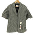 エピヌ epine gingham check arm balloon jacket ギンガムチェック アーム バルーン ジャケット レディース FREE