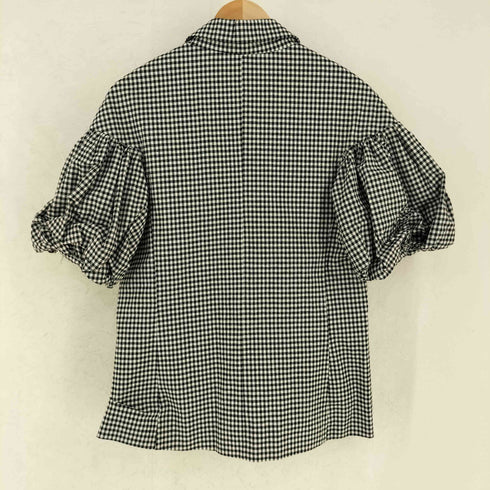 エピヌ epine gingham check arm balloon jacket ギンガムチェック アーム バルーン ジャケット レディース FREE