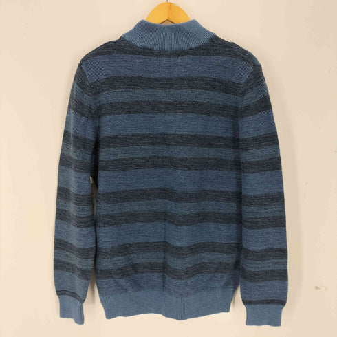 チャップス CHAPS ボーダー ハーフジップセーター メンズ JPN:M