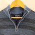 チャップス CHAPS ボーダー ハーフジップセーター メンズ JPN:M