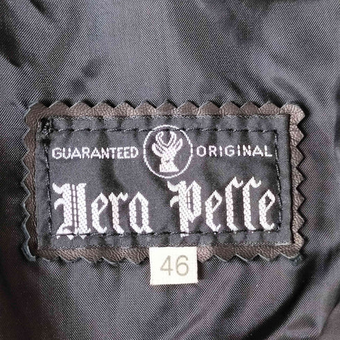 ベラペレ VERA PELLE イタリア製 レザー コート レディース EUR:46