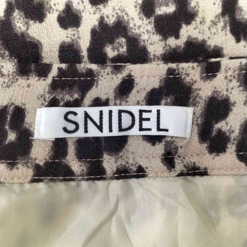 スナイデル snidel レオパード柄 ミニスカート レディース JPN:1