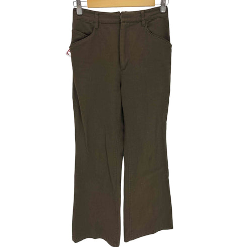 ENOF イナフ cotton flared work pants コットンフレアワークパンツ レディース 1