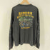 ハーレーダビッドソン HARLEY-DAVIDSON 90s USA製 長袖 両面プリント 袖スパイダーウェブ クルーネック Tシャツ Y2K メンズ Xl