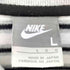 ナイキ NIKE 90-00s ブランドロゴ刺繍 ボーダー 半袖ポロシャツ メンズ import:L