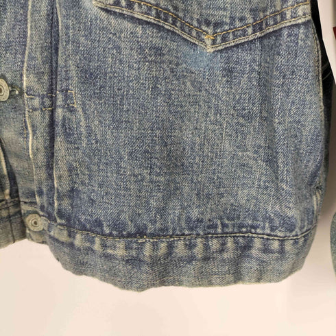 TOLQ トルク Trompe loeil Denim Jacket フェイクデニム加工ジャケット メンズ 3