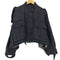 ザラ ZARA クロップドツイードハイネックジャケット レディース import:L