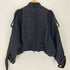 ザラ ZARA クロップドツイードハイネックジャケット レディース import:L