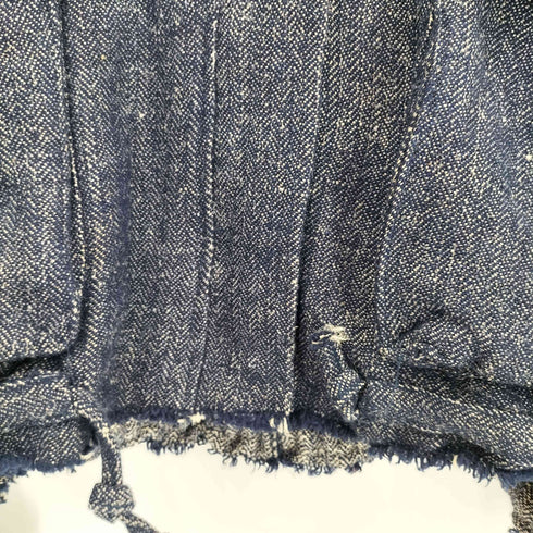ザラ ZARA クロップドツイードハイネックジャケット レディース import:L
