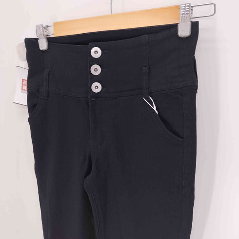 ナイスクラップ NICE CLAUP 25AW【脚長効果抜群◎】サイドレースUPセミフレアデニム レディース JPN:M