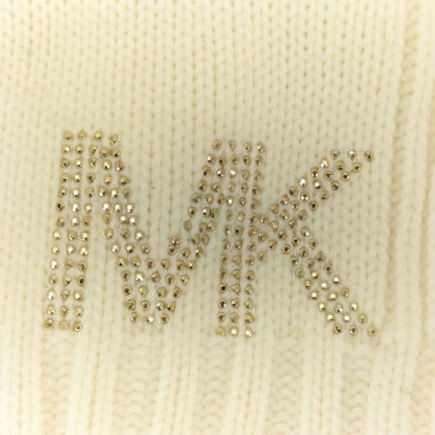マイケルコース Michael Kors ラインストーンロゴマフラー レディース