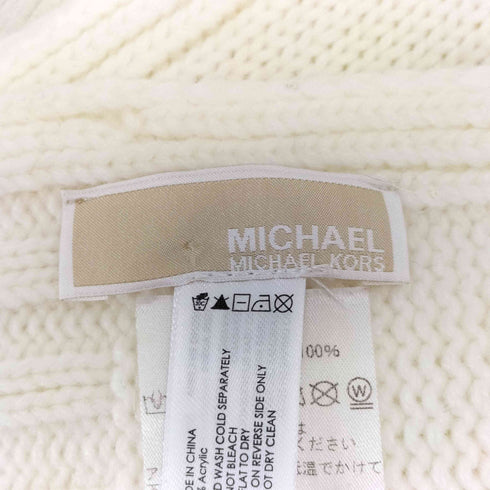マイケルコース Michael Kors ラインストーンロゴマフラー レディース