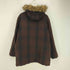 ウールリッチ WOOLRICH チェック ファーフード 中綿ジャケット メンズ import:L