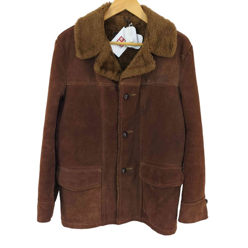シアーズ Sears The Leather Shop ザ レザー ショップ 70S ボア ランチ ジャケット メンズ 38