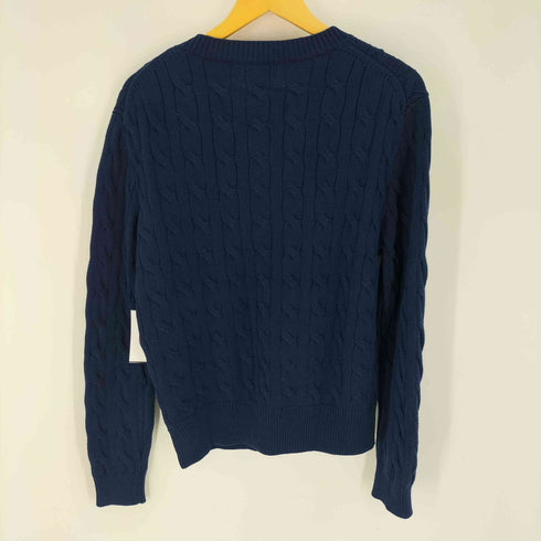 ポロラルフローレン POLO RALPH LAUREN ケーブル ニット カーディガン レディース import:L