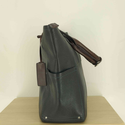 kiefer neu シボ革 レザー トートバッグ メンズ