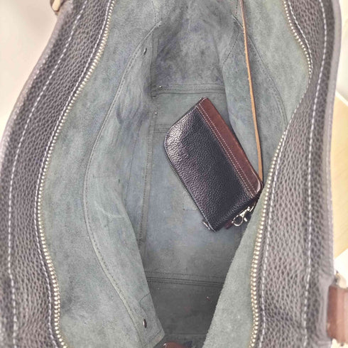 kiefer neu シボ革 レザー トートバッグ メンズ