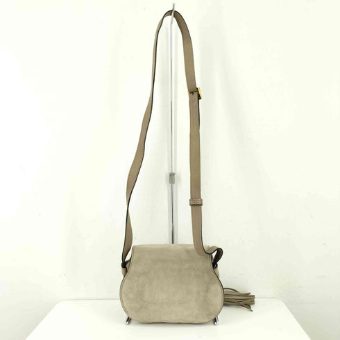 クロエ Chloe Marcie フリンジ付き スエードバッグ レディース