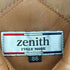 ZENITH ゼニス real leather リアルレザー 本革 比翼 ジップ ジャケット レディース 88