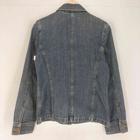 コムサイズム COMME CA ISM デザイン ジップ デニム ジャケット Y2K レディース M