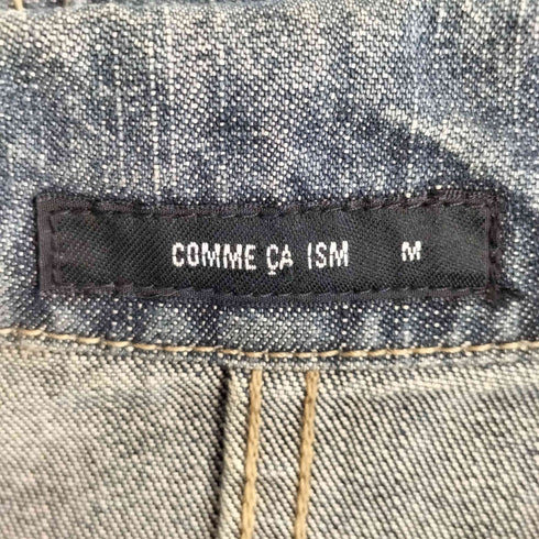 コムサイズム COMME CA ISM デザイン ジップ デニム ジャケット Y2K レディース M