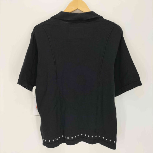 ANDER HUNK アンダーハンク スタッズデザインスキッパーポロ メンズ import:M