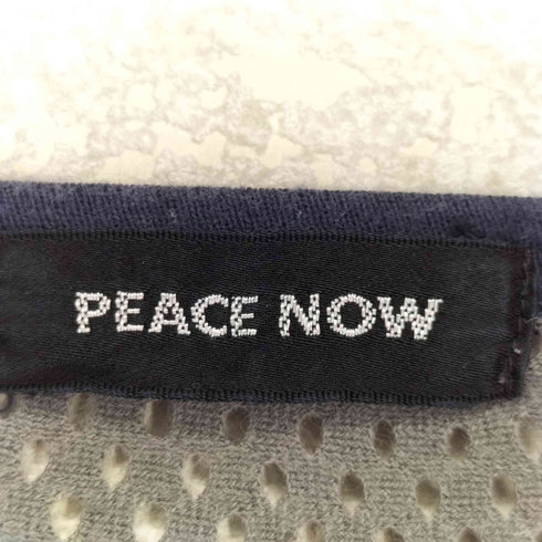 PEACE NOW ピースナウ メッシュ ラグラン 長袖 カットソー Y2K レディース M