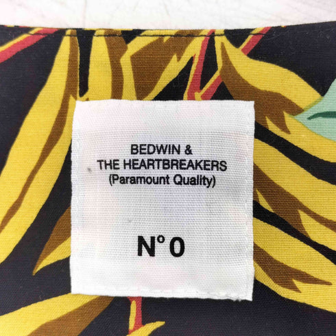 ベドウィンアンドザハートブレイカーズ BEDWIN&THE HEARTBREAKERS リーフ柄 S/S ワンピース レディース