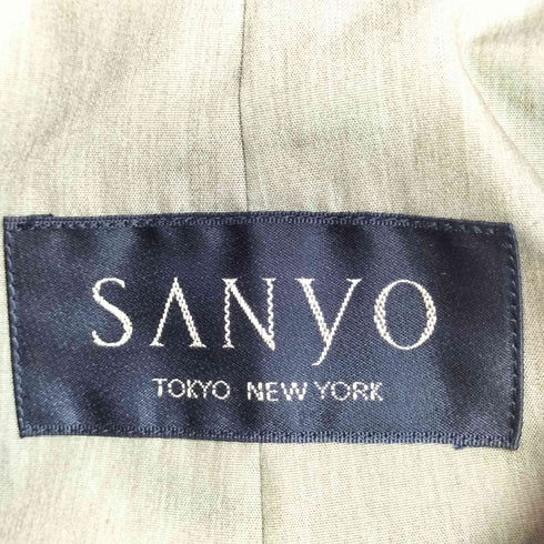 サンヨー SANYO ステンカラーコート メンズ 90-78-165