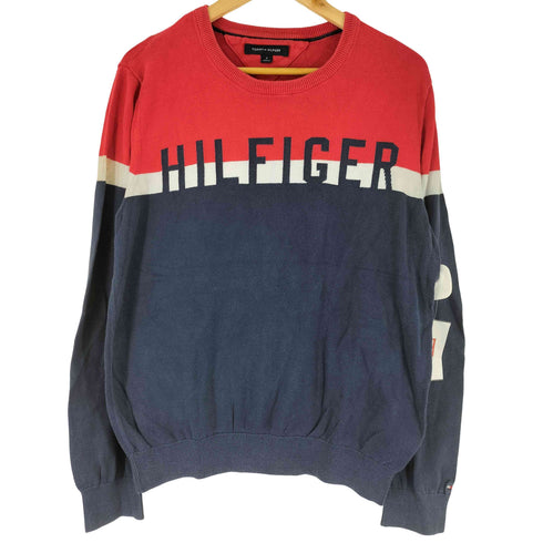 トミーヒルフィガー TOMMY HILFIGER ロゴセーター レディース JPN:M