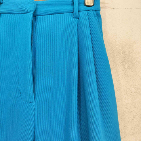 クラネ CLANE RIB STRIPE TUCK PANTS リブストライプタックパンツ レディース JPN:0