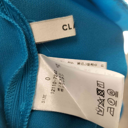 クラネ CLANE RIB STRIPE TUCK PANTS リブストライプタックパンツ レディース JPN:0