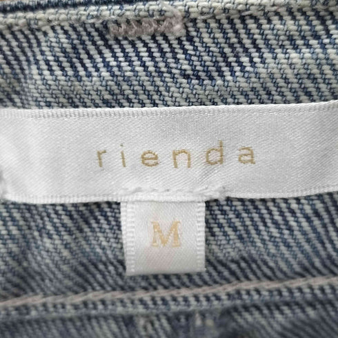 リエンダ rienda 25ss フリンジマーメイドデニムジャストウエストスカート レディース JPN:M