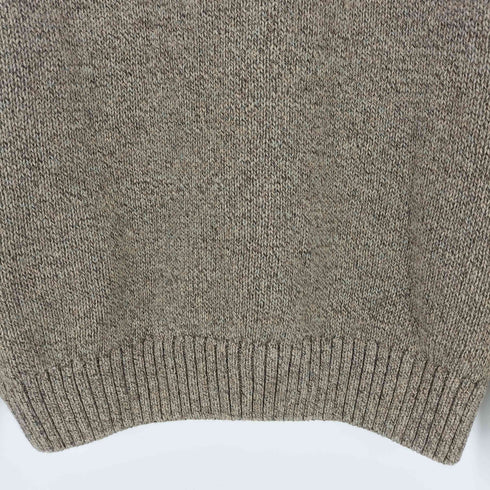 チャップス CHAPS ハーフボタン エルボーパッチ セーター メンズ JPN:XL