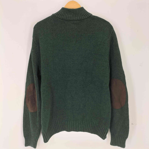 チャップス CHAPS ハーフボタン エルボーパッチ セーター メンズ JPN:M