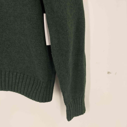 チャップス CHAPS ハーフボタン エルボーパッチ セーター メンズ JPN:M