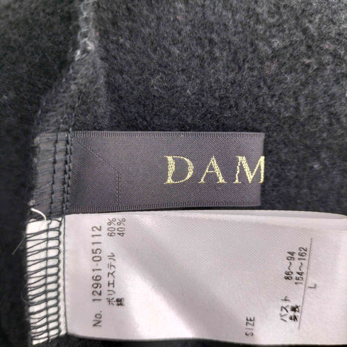 ダーマコレクション DAMA collection スウェットパーカーロングワンピース レディース