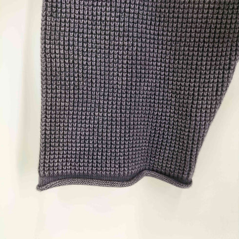 ザラ ZARA ピグメント 加工 テクスチャー ワッフル セーター メンズ import:XL