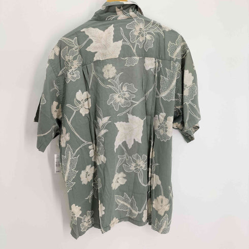 パタロハ pataloha 黒タグ ポルトガル製 OVER ボタニカル アロハシャツ メンズ import:XL