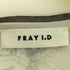 フレイアイディー FRAY I.D 24ss サテンパイピングプリントシフォンワンピース レディース JPN:1