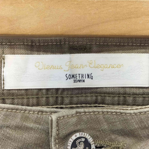 サムシング SOMETHING VIENUS JEAN ビーナスジーン ローライズ センタープレス フレアデニム Y2K レディース JPN:S