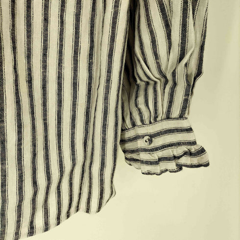 サマンサモスモス samansa Mos2 【Slow Linen】フリルピンタックブラウス レディース FREE