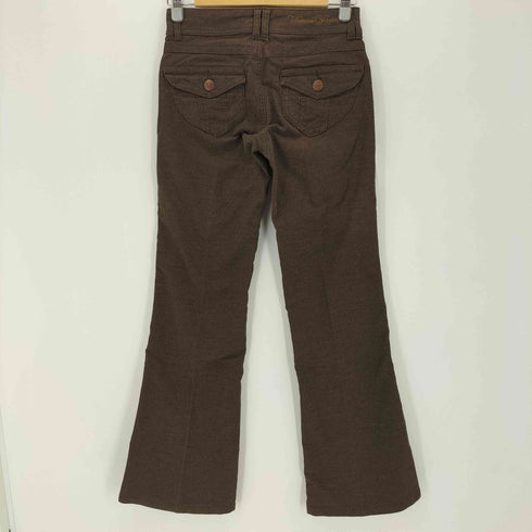 サムシング SOMETHING VIENUS JEAN ビーナスジーン ローライズ センタープレス フレアパンツ Y2K レディース JPN:XS