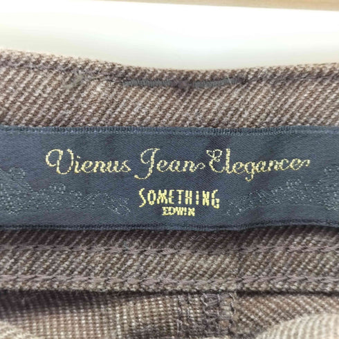 サムシング SOMETHING VIENUS JEAN ビーナスジーン ローライズ センタープレス フレアパンツ Y2K レディース JPN:XS