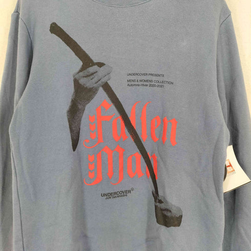 アンダーカバー UNDERCOVER 20aw Fallen Man プリント クルーネック スウェット トレーナー メンズ 2