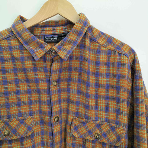 パタゴニア patagonia 1997年 ポルトガル製 Heavy Flannel Shirt ヘビー フランネル シャツ メンズ import:XL