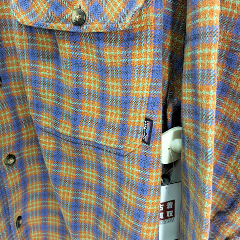パタゴニア patagonia 1997年 ポルトガル製 Heavy Flannel Shirt ヘビー フランネル シャツ メンズ import:XL