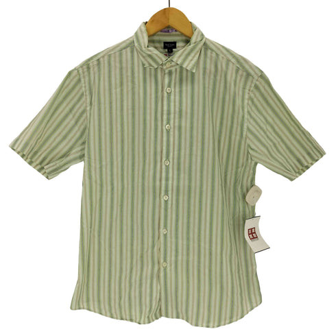 ポールスミス Paul Smith ストライプ S/S シャツ メンズ import:L