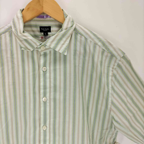 ポールスミス Paul Smith ストライプ S/S シャツ メンズ import:L