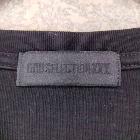 ゴッドセレクショントリプルエックス GOD SELECTION XXX モデル フォトプリント 半袖 Tシャツ メンズ L